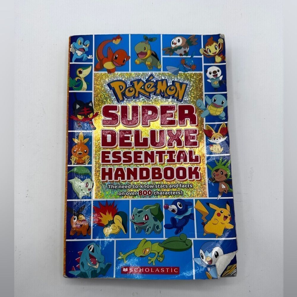 Pokémon Super Deluxe Essential handbook  2018